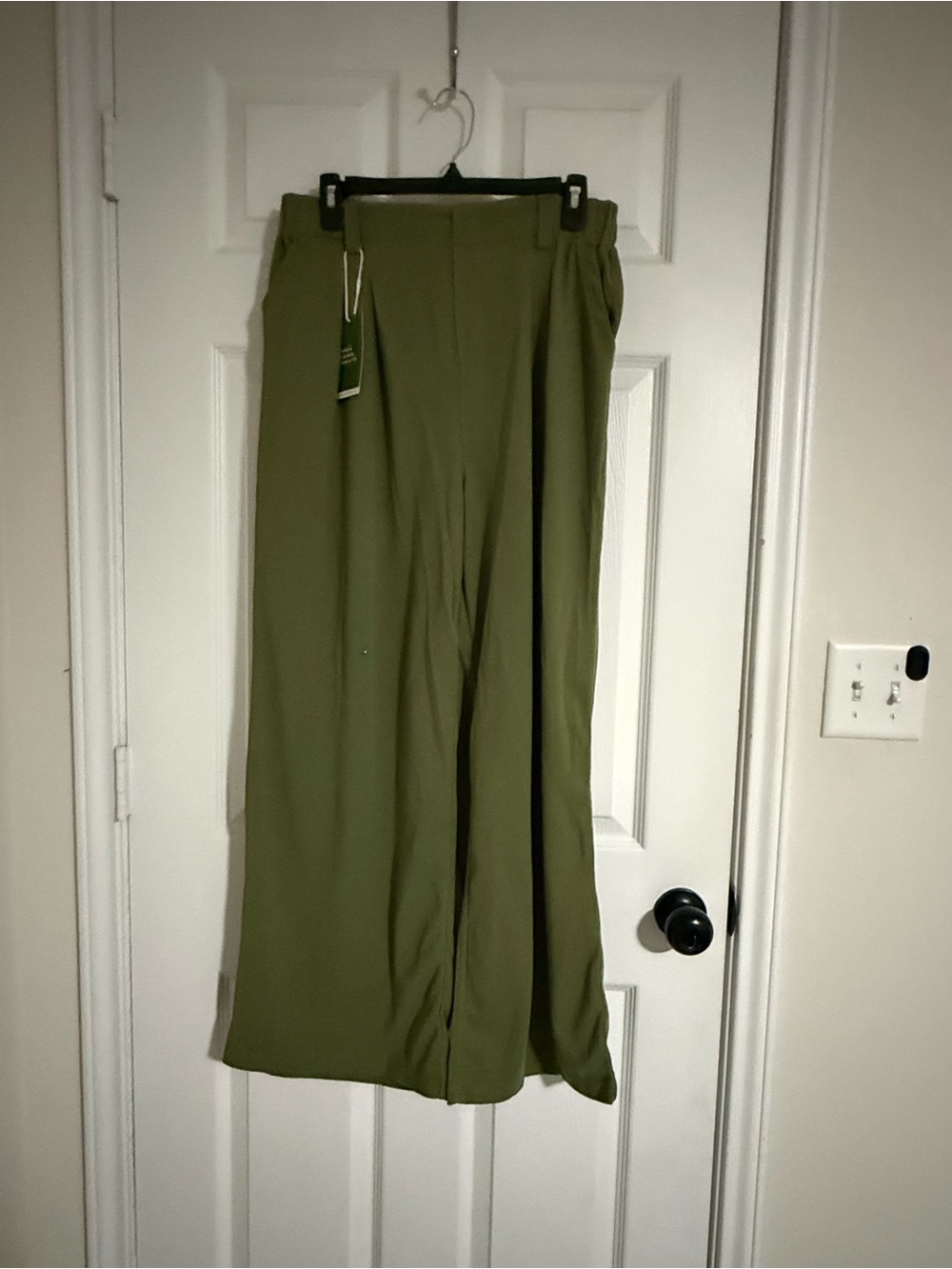 HALARA Olive Green Wide-Leg Pants